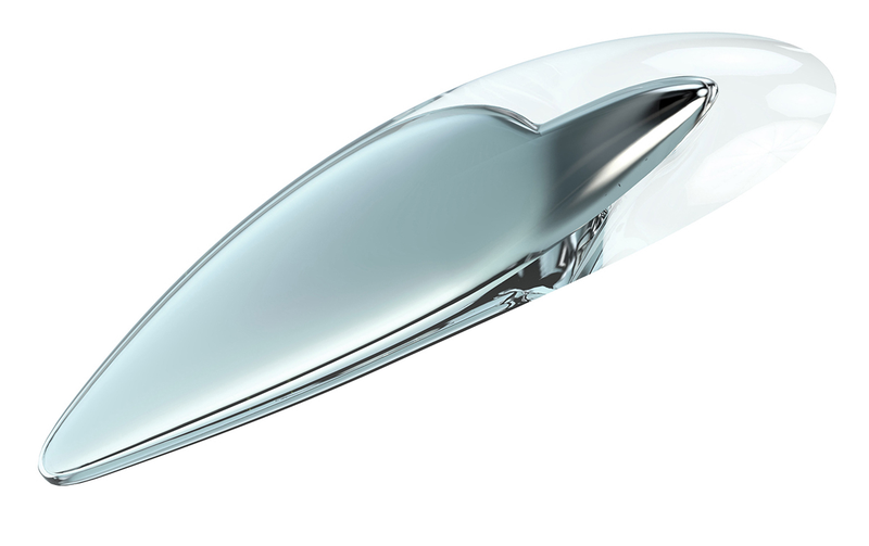 Illustration for article titled Flexible, sin teclado y con proyección de hologramas: así es el smartphone del futuro según Philippe Starck